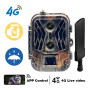 Trail Caméra - 4G 4K 36MP trail camera with APP control - 120° night vision IP66