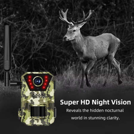 Trail Caméra - 4G 14MP HD Trail camera