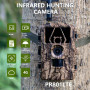 Trail Caméra - 60MP Ultra HD Trail camera with 4G Connectivity