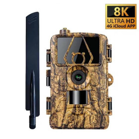 Trail Caméra - 60MP Ultra HD Trail camera with 4G Connectivity