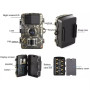 Trail Caméra - Mini Full HD 1080P 16MP Trail camera