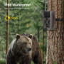 Trail Caméra - 4G Ultra HD Surveillance Camera