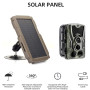 Trail Caméra - High Efficiency 3000mAh Solar Panel for Trail camera