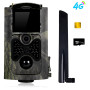 Trail Caméra - 4G Ultra HD Surveillance Camera