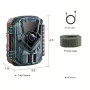 Trail Caméra - 36MP 2.7K Trail camera | 20M Night Vision | 0.1s Trigger