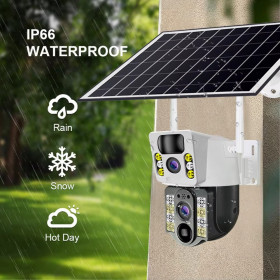 Trail Caméra - Pro 8MP WiFi/4G Trail camera - 360° Night Vision Waterproof IP66