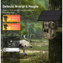 Trail Caméra - 4G Pro 4MP Trail camera - 15M Night Vision AI Detection