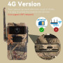 Trail Caméra - 4G 4MP Solar Camera - 30M Night Vision 12 Month Battery Life