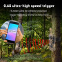 Trail Caméra - 4G 4MP Solar Camera - 30M Night Vision 12 Month Battery Life