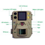 Trail Caméra - 4K 30fps Dual Flash Trail camera