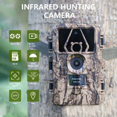 Trail Caméra - 8K High Performance Trail camera